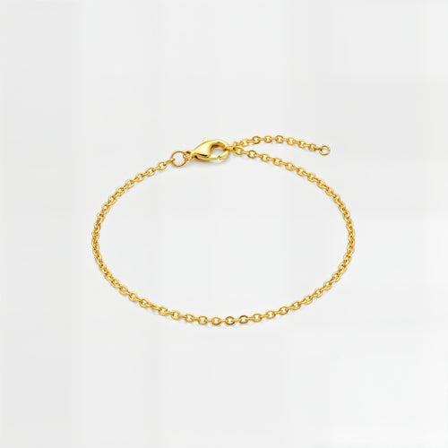 Bracelet Chain, yellow gold tone shown